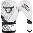 Боксерские перчатки Ringhorns Nitro Белые с черным (16 oz)