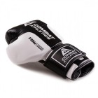 Боксерские перчатки Tatami Combat Athletics Pro Series 2.0 (10oz) Черные с белым