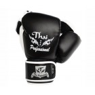 Боксерские перчатки Thai Professional BG8 (12oz) Черные
