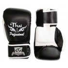 Боксерские перчатки Thai Professional BG8 (12oz) Черные