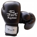 Боксерские перчатки Thai Professional BG5VL (10oz) Черные