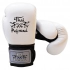 Боксерские перчатки Thai Professional BG5VL (12oz) Белые