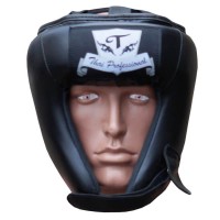 Боксерский шлем Thai Professional HG2L (M) Черный