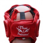Боксерский шлем Thai Professional HG3L (XL) Красный
