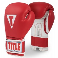 Боксерские перчатки TITLE Boxing Limited PRO STYLE Training 3.0 (16oz) Красные