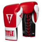 Боксерские перчатки TITLE CClassic Pro Fight (10oz) Красные