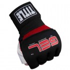 Бинт-перчатки Гелевые TITLE Boxing Assault Wraps (M) Черные с красным