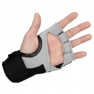Бинт-перчатки Гелевые TITLE Boxing Platinum Prime Gel Fist Wraps (L) Черные с красным