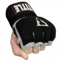 Бинт-перчатки Гелевые TITLE Boxing Platinum Prime Gel Fist Wraps (M) Черные с красным