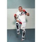 Защита голени и стопы (Щитки) TITLE GEL Elite Pro Shin & Instep Guards (M) Белая с черным