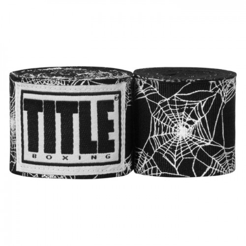Бинты боксерские эластичные TITLE Boxing Print Mexican Spider Web 4.5м