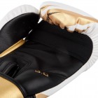 Боксерские перчатки Venum Original Challenger 3.0 (16oz) Белые с черным и золотистым