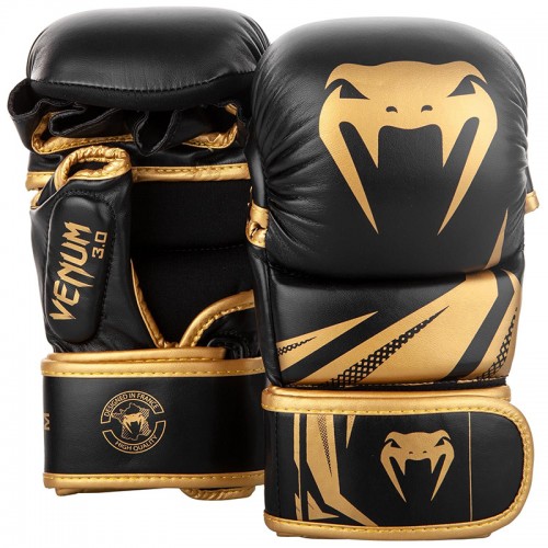 Перчатки MMA Sparring Venum Challenger 3.0 (L/XL) Черные с золотым